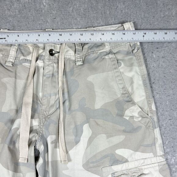 Vintage KIRRA Pants Men’s 34x32 Stone Camo Cargo Baggy Y2K Skater Grunge - Picture 4 of 14